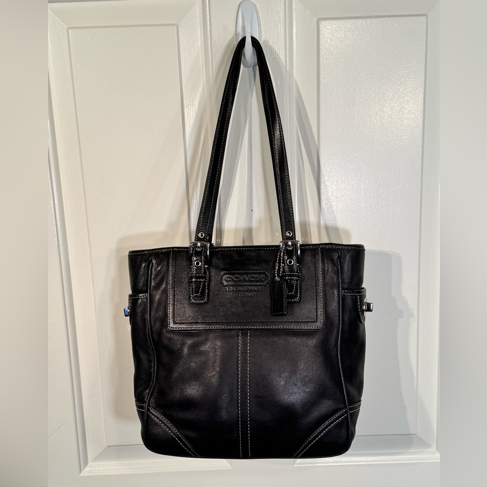 Vintage Coach 1941 Leather Tote